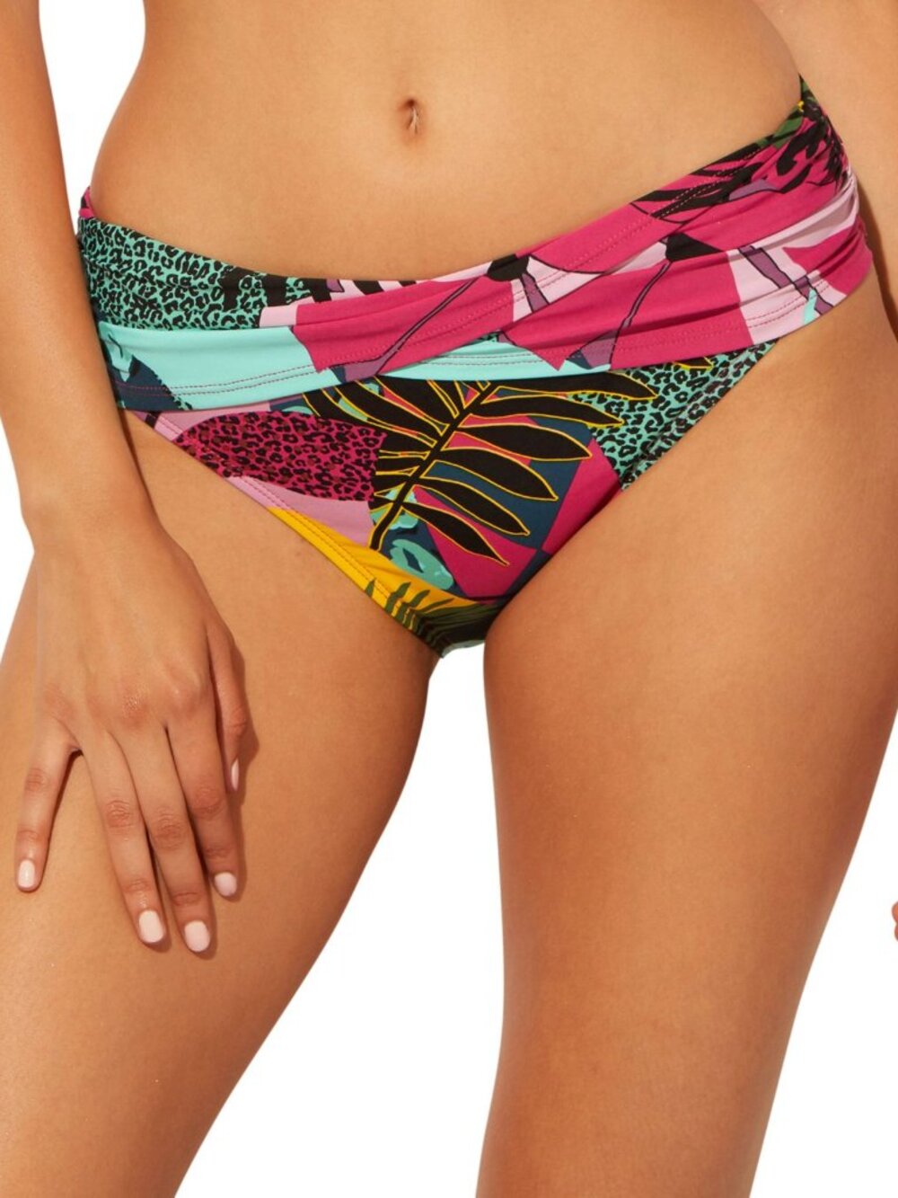 Bleu Rod Beattie Womens Jungle Book Sarong Hipster Bikini Bottoms